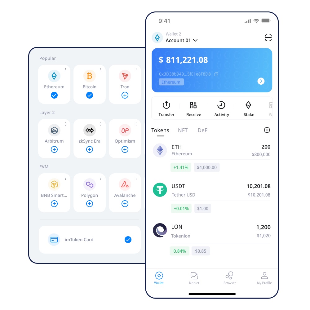 imToken重新导入后无币